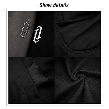 MLAFE Ninja Hoodie - Double Neckline, Big Pocket, Harajuku